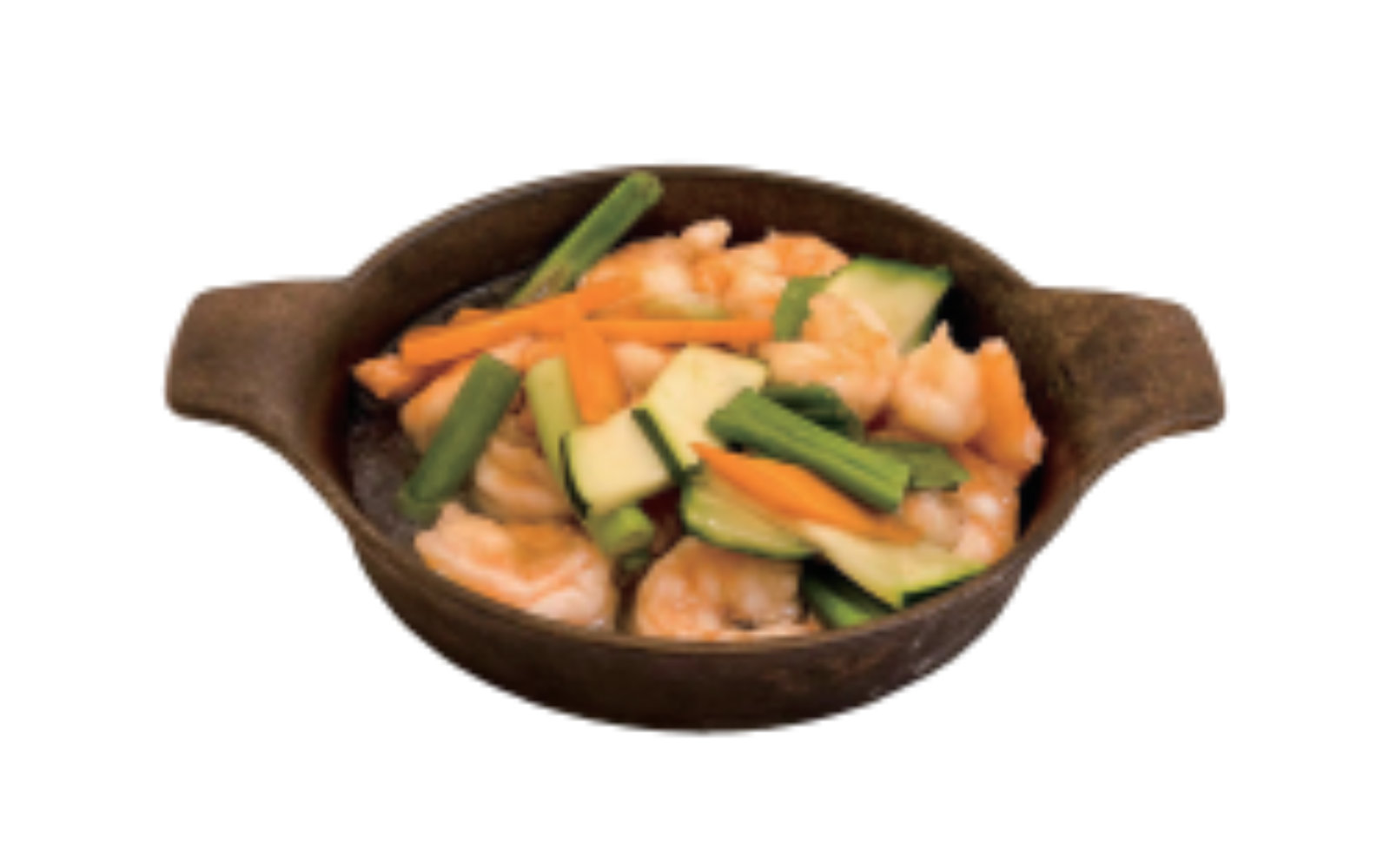 Gamberi con verdure